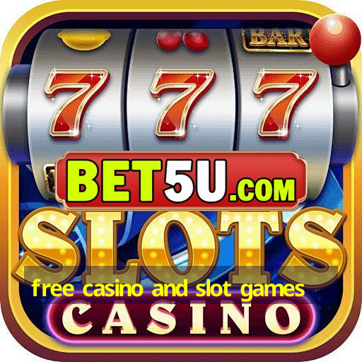 free casino and slot games